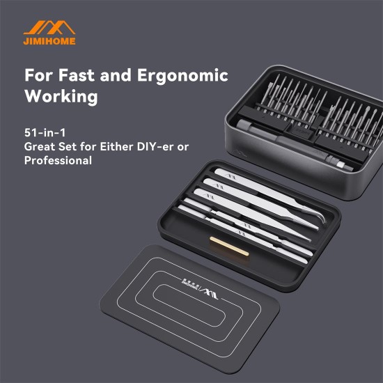 51-Piece Precision Screwdriver Set