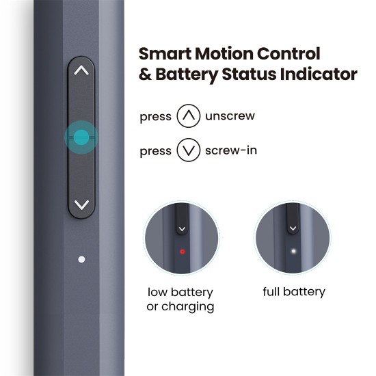30PCS Portable Automatic Pen Mini Precision Electric Screwdriver Set Cordless DIY Repair For Phone Laptop