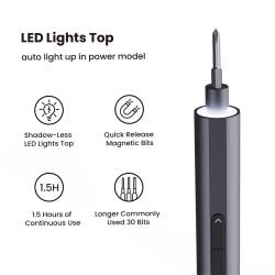 30-Pieces Mini Electric Screwdriver Set