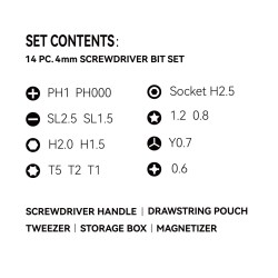 18-Piece Precision Screwdriver Set