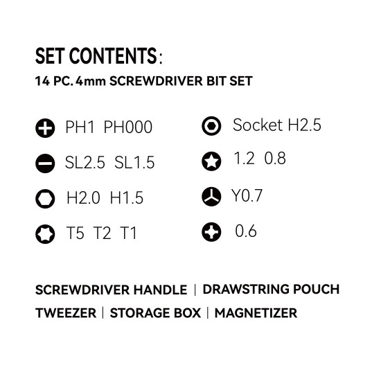 18-Piece Precision Screwdriver Set