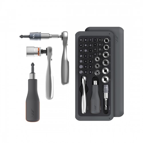 41pcs Mini Ratchet and Screwdriver Set for Bike Furniture Torque Repairs