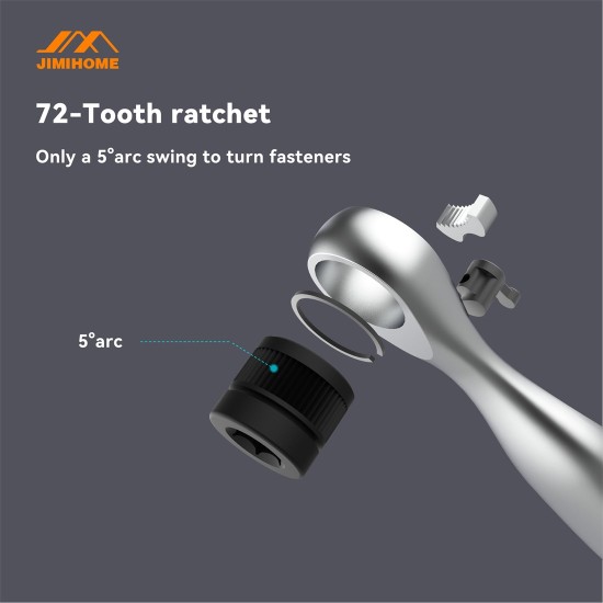 41-Pieces Ratchet Screwdriver Set