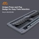 80pcs Magnetic Screwdriver Set for Precision Repair Electronics PC Laptop Tablet 80pcs Magnetic Screwdriver Set for Precision Repair Electronics PC Laptop Tablet