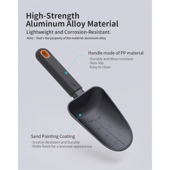 Garden Shovel with Ergonomic Handle Soil Digging Tool Garden Shovel with Ergonomic Handle Soil Digging Tool