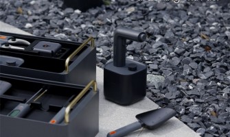 JM-W2-AB Gardening Tools Set: Multi-Layer Design for Organized Gardening