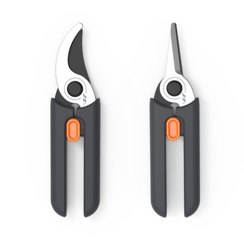 GARDENING SET PRUNER + SHEARS 2PCS SK5 Carbon Steel Blade With Safe Lock Landscape Flower Arrangement Pruner