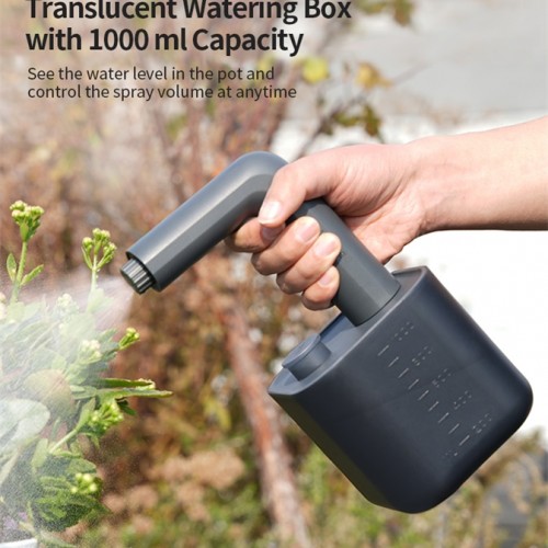 Agriculture 1L Electric Sprayer Watering Spray USB Rechargeable Pesticide Garden Sprayer Lawn Electric Sprayer for Lawn Garden