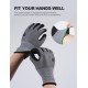 Household Garden Gloves Nitrile Anti Slip for Daily Work Touch The Screen