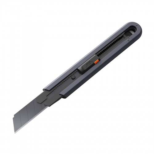 Stretch Utility Knife Paper Cutters Carbon Steel Blades Pocket Knife with Safety Lock Handicraft Tool