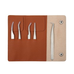 STAINLESS STEEL TWEEZERS SET (5PCS)