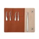 STAINLESS STEEL TWEEZERS SET (5PCS)