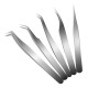 STAINLESS STEEL TWEEZERS SET (5PCS)