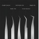 STAINLESS STEEL TWEEZERS SET (5PCS)