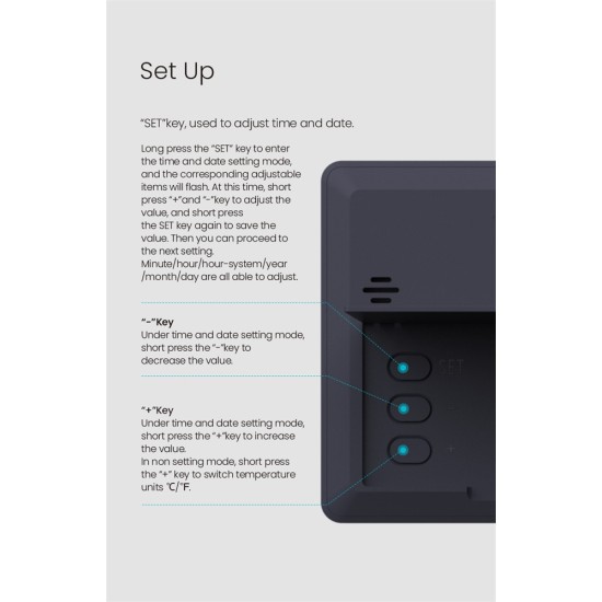 TEMPERATURE AND HUMIDITY MONITOR TEMPERATURE AND HUMIDITY MONITOR