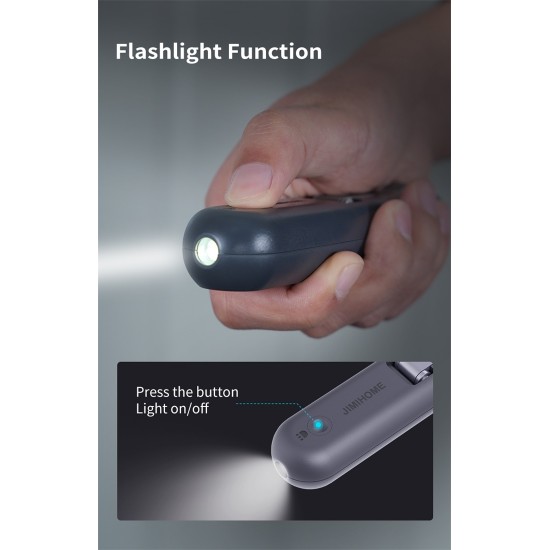 Portable Scale Mini Flashlight Digital Display Type-C Rechargeable 30kg Weigh Measurement Electric Luggage Scales