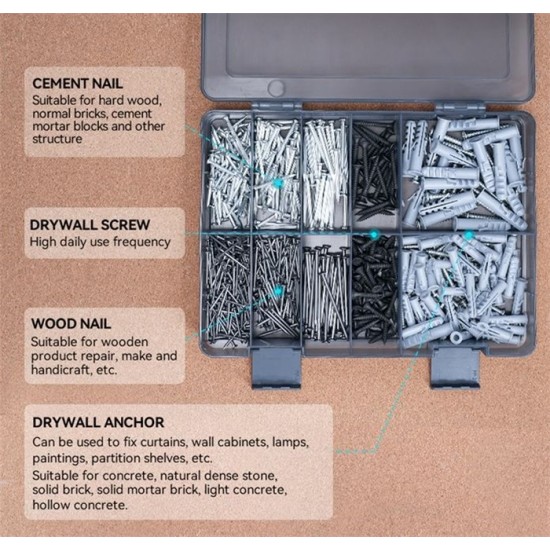 SCREWS AND NAILS SET A