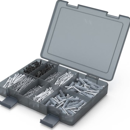 Assorted SCREWS AND NAILS SET Drywall Anchor Cement Nail Wood Nail for home maintenance and installation