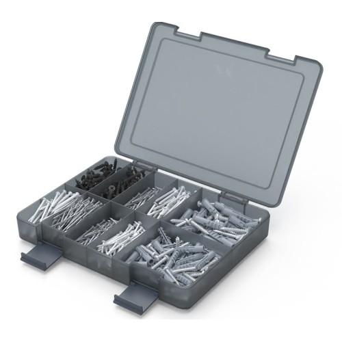 Assorted SCREWS AND NAILS SET Drywall Anchor Cement Nail Wood Nail for home maintenance and installation