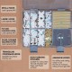 Assorted Hooks Set Self-Adhesive Hooks Bathroom Towel Clothes Storage Sticker Hooks Key Hangers Storage