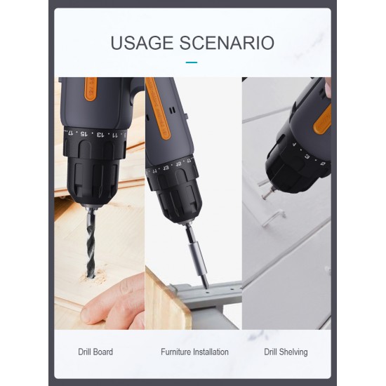 Stackable Tools Set 12V ELECTRIC DRILL Sockets for home maintenance