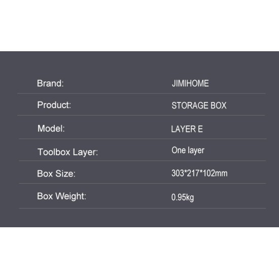 STORAGE BOX E