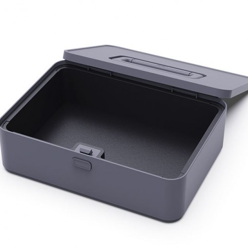 Stackable set storage box with dividers for storing hand tools hardware accessories