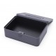 Stackable set storage box with dividers for storing hand tools hardware accessories
