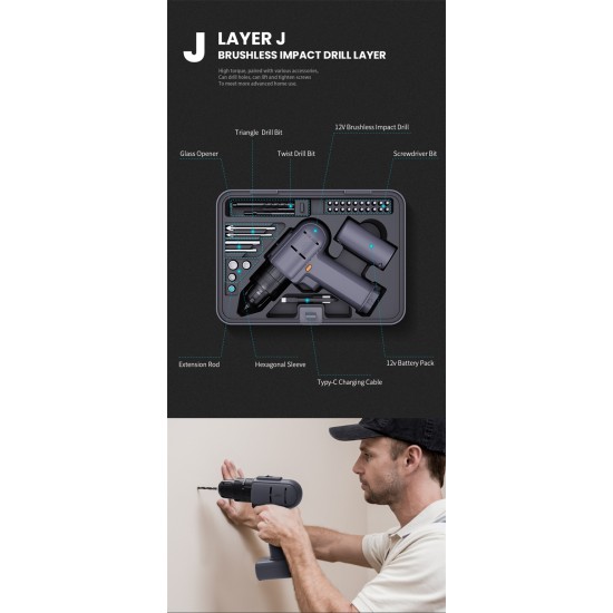 IMPACT DRILL SET J