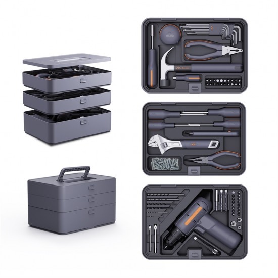 Stackable Power Tools Set Home Combination Tool Box Multi Set Storage Power Accessories Case Household Repair Tools Set Hand Tool Stackable Power Tools Set Home Combination Tool Box Multi Set Storage Power Accessories Case Household Repair Tools Set Hand Tool